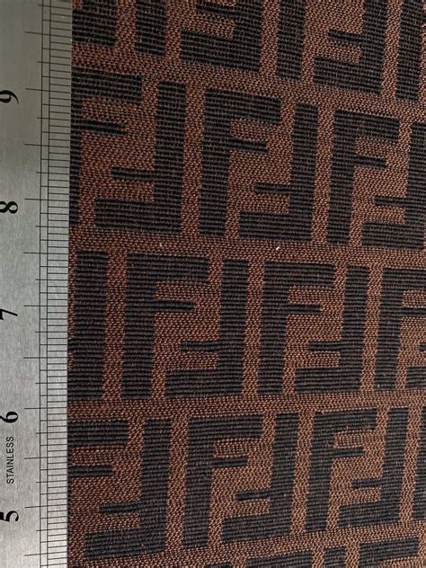 fendi fabric material.